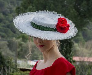 pamela tipo chevalier plata con flores amapola cuquicute