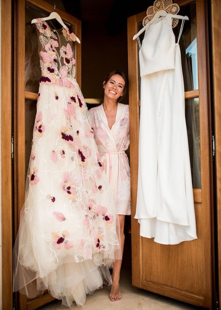 dos vestidos de novia