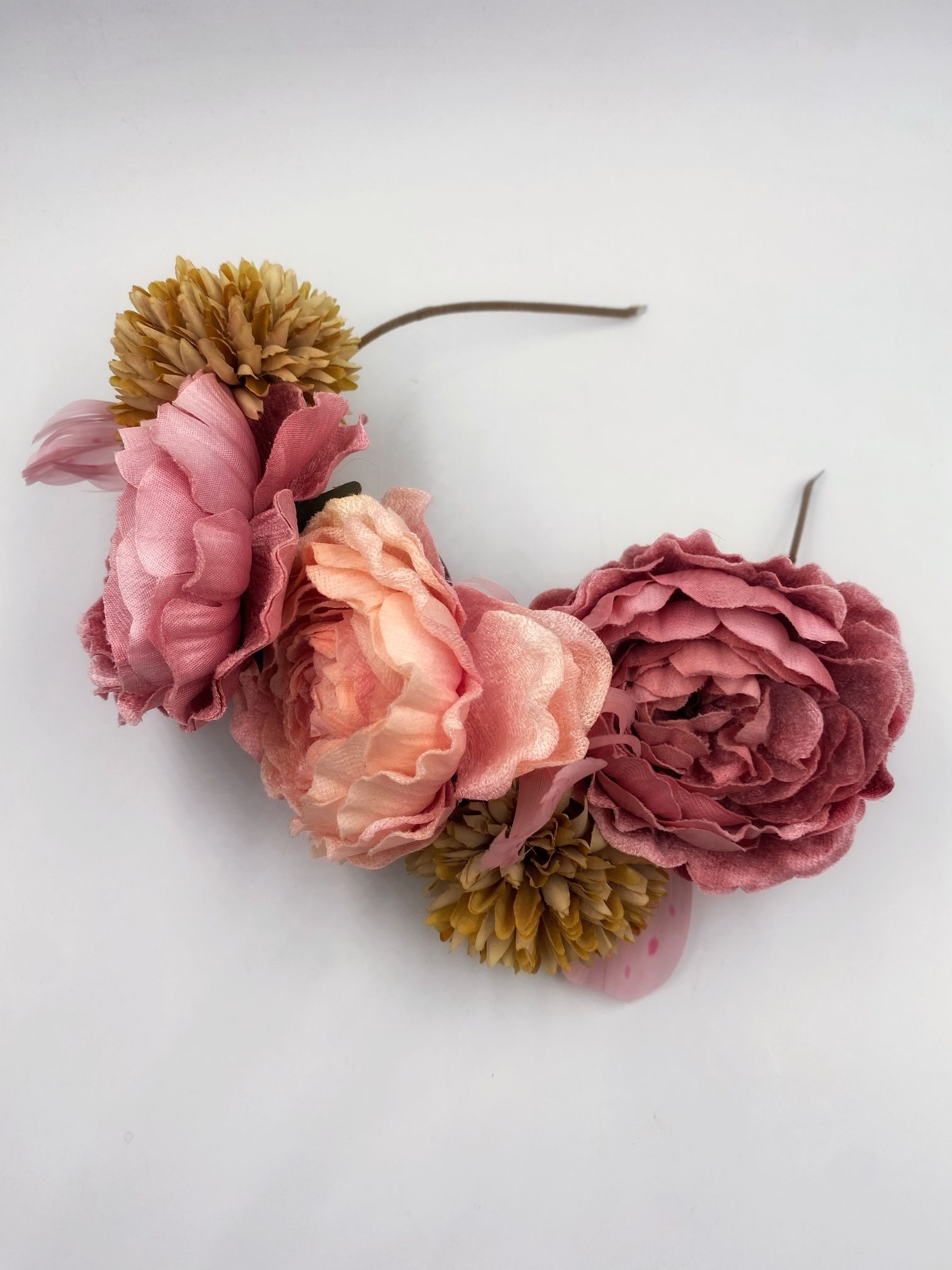 Diadema rosa flamenca CuquiCute